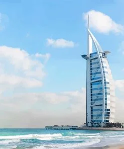Burj Al Arab Paint By Numbers