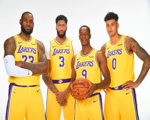 Lakers Team Paint By Numbers
