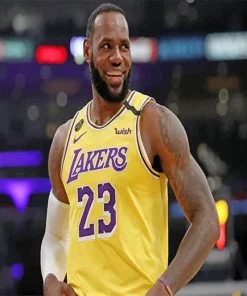 Lebron James Lakers Paint By Numbers