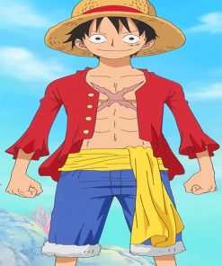 One Piece Anime Cartoon And Animation Paint By Numbers