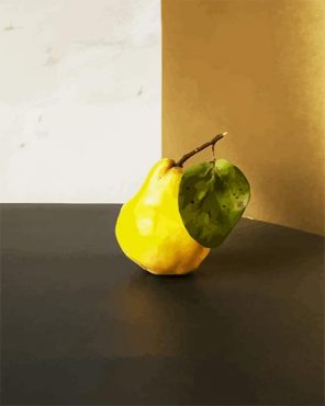 Yellow Pear Paint By Numbers