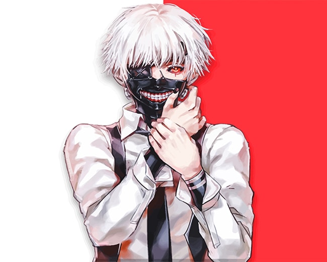 Kaneki Ken Tokyo Ghoul New Paint By Number Numeral Paint