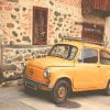 Yellow Vintage Nissan Paint By Numbers