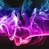 Neon Colorful Smoke Paint By Numbers
