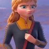 Frozen Anna Paint By Numbers