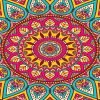 Colorful Mandala Paint By Numbers