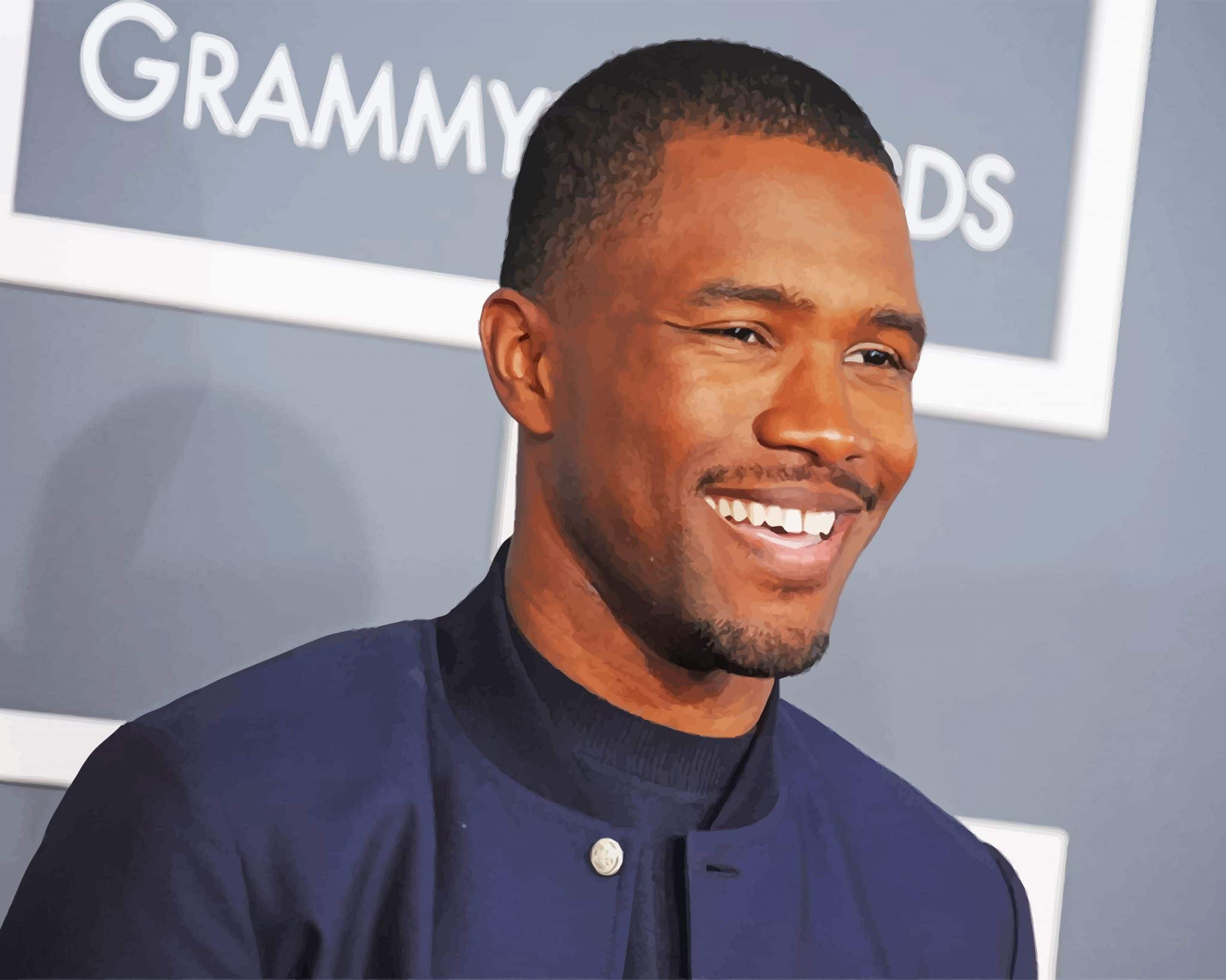 Frank Ocean Smiling - NEW Paint By Numbers - Numeral Paint