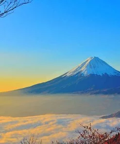 Mt fuji Japan Paint By Numbers
