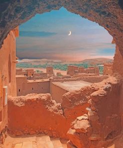 Ait Benhaddou Morocco Paint By Numbers