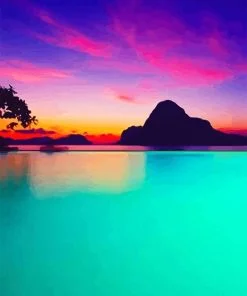 Sunset Philippines Paint By Numbers