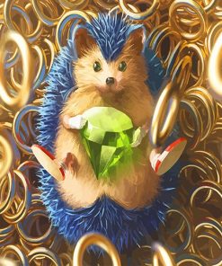 Sonic The Hedgehog Painting By Numbers