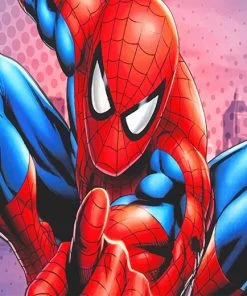 Spiderman Hi-Res NEW Paint By Numbers