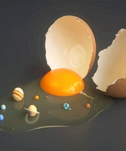 Universe Eggs Paint By Numbers