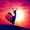 Dancing Girl Silhouette Paint By Numbers