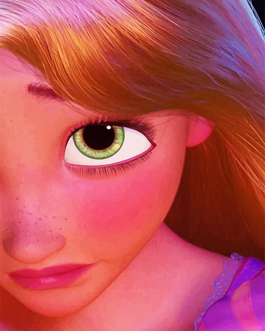 Rapunzel Tangled Paint By Numbers