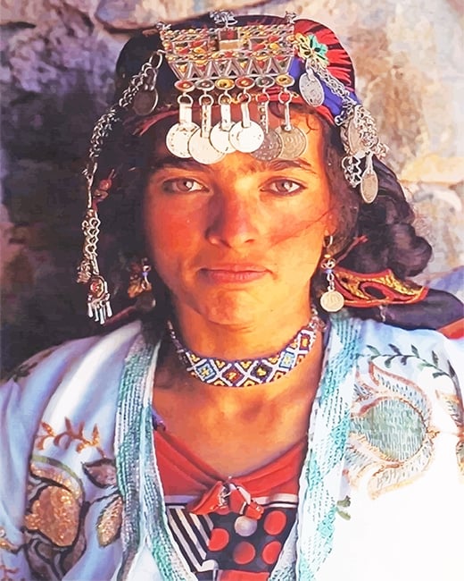 Berber Woman Paint By Numbers