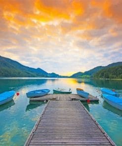 Fuschlsee Austria Paint By Numbers