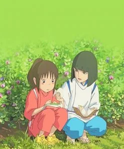 Chihiro And Haku Paint By Numbers