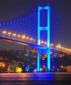 Bosphorus Bridge Turkey Paint By Numbers