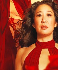 Sandra Oh Paint By Numbers