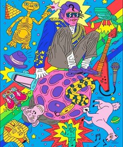 Abstract Illustration NEW Paint By Numbers