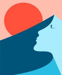 Illustration Desert Paint By Numbers