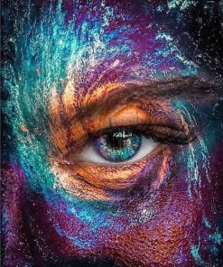Galaxy Eye Paint By Numbers