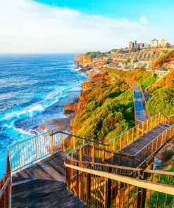 Bondi To Coogee Walk Sydney NEW Paint By Numbers