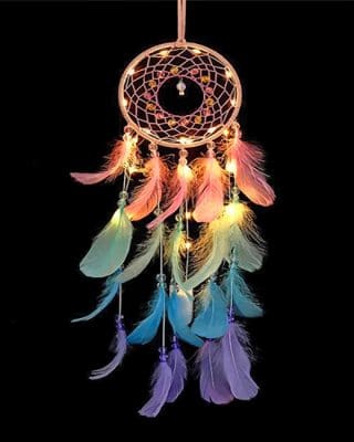 Colorful Dream Catcher Paint By Numbers