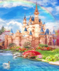 Disney Castle Paint By Numbers