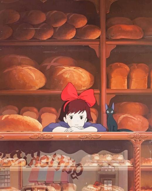 Kikis Delivery Paint By Numbers