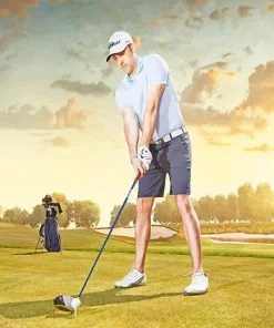 Man Playing Golf NEW Paint By Numbers