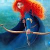 Merida Disney Princess Paint By Numbers