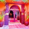 Moroccan Riad Paint By Numbers