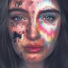 Broken Colorful Girl Paint By Numbers