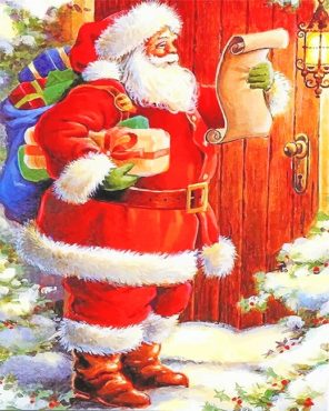 Santa Gifts Paint By Numbers