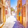 Santorini Streets Paint By Numbers