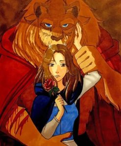 The Beauty And The Beast Paint By Numbers