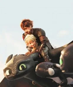 How To Train Your Dragon Paint By Numbers