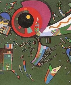 Wassily Kandinsky Around The Circle Paint By Numbers