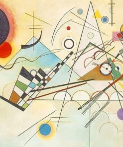 Wassily Kandinsky Composition VIII Paint By Numbers