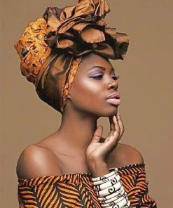 African Woman Paint By Numbers