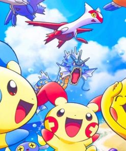 Pokemon Characters Paint By Numbers