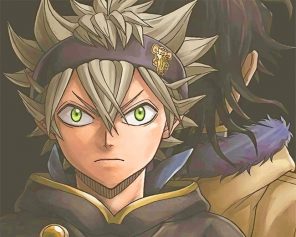 Asta Black Clover Paint By Numbers