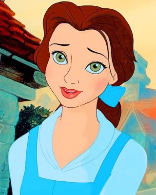 Belle Beauty And The Beast Paint By Numbers - Numeral Paint Kit