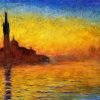 San Giorgio Maggiore at Dusk Paint By Numbers