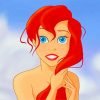 Cute Ariel Paint By Numbers