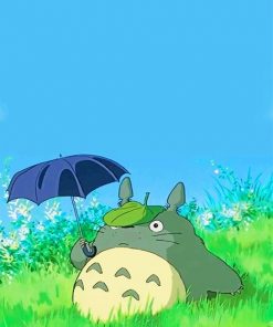 Studio Ghibli Totoro Paint By Numbers