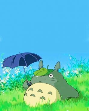 Studio Ghibli Totoro Paint By Numbers - Numeral Paint Kit