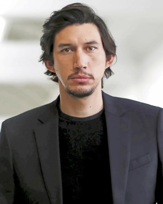 Actor Adam Driver Paint By Numbers